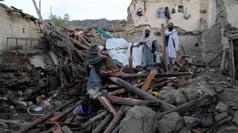 Tragedy Strikes Afghanistan Earthquakes Claim Over Lives And