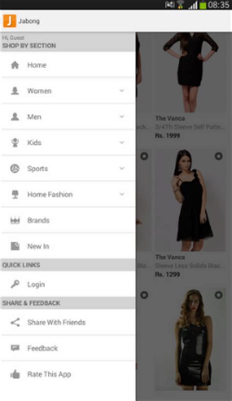 Jabong App Top 5 Best Features, Review and Tips