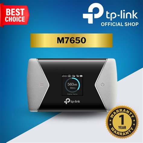 TP Link M7650 600Mbps 4G LTE Pocket Mobile Wifi Shopee Philippines