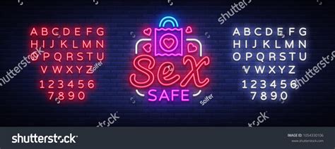 Safe Sex Design Template Safe Sex Stock Vector Royalty Free 1054330106 Shutterstock