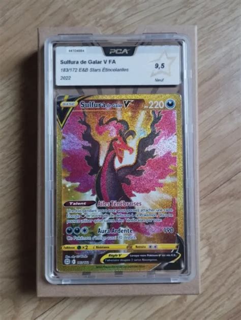 Carte Pok Mon Sulfura De Galar V Fa Stars Tincelantes Eb