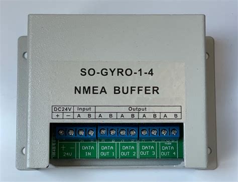 NMEA 0183 Buffer Multiplexer 4 Port Navimar