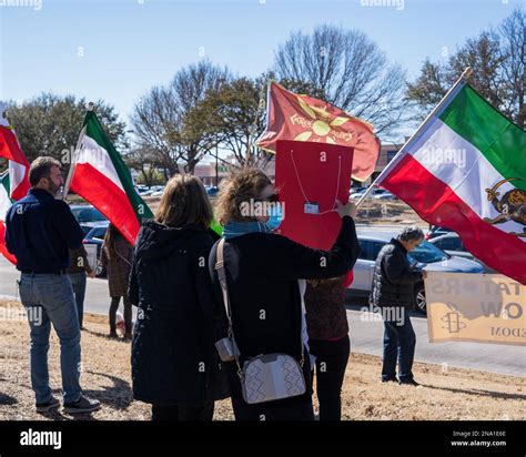 PLANO, TEXAS—FEBRUARY 2023: Iran's anti-government protest Woman Life ...