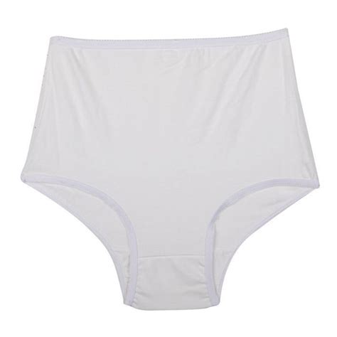 Culotte coupe maxi taille haute Femme LINGERIE AU FEMININ Blanc Cdiscount Prêt à Porter