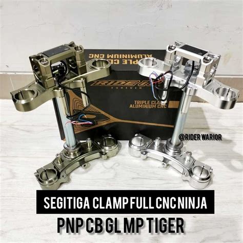 Jual Segitiga T Atas Bawah Clamp Full Cnc Pnp Ninja Cb Gl P Tiger