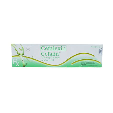 Cefalin Cefalexin 500mg Capsule 1s Price In The Philippines Medsgo