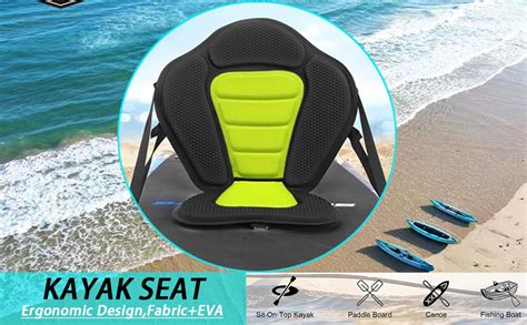 Kayak Seat Backuniversal Deluxe Padded Kayak Seat