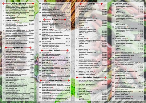 North Finchley Menu — Awesome Thai