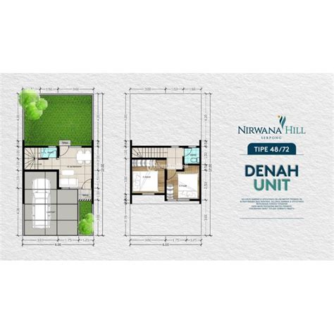 Jual Rumah Baru Tipe 48 Di Nirwana Hill Serpong Fasilitas Lengkap Di