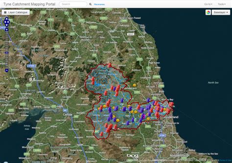 Tyne Catchment Map Tyne Catchment Partnership