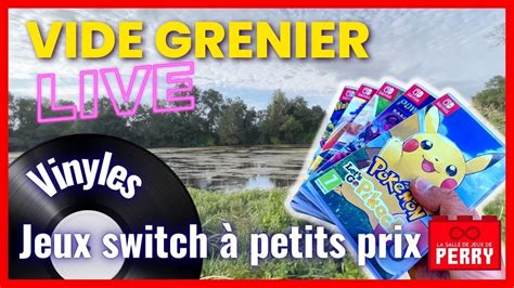 Vide Grenier Live Pokemon Switch Des Vinyles