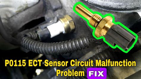 P Ect Sensor Circuit Malfunction Problem Symptoms Causes Fix