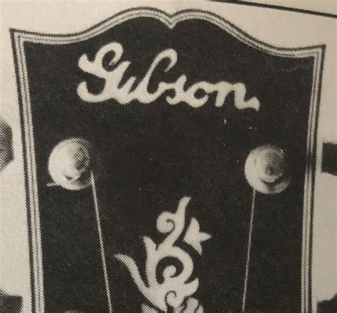 Gibson Headstock Logos thru the years in Pictures - All Good Vintage ...