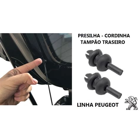 Grampo presilha cordão bagagito porta malas Linha Peugeot 206 207 208