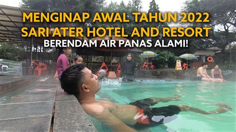 Menginap Di Sari Ater Hotel Resort Di Subang Berendam Air Panas Alami