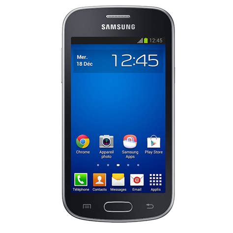 Samsung Galaxy Trend Lite Gt S Noir Mobile Smartphone Samsung