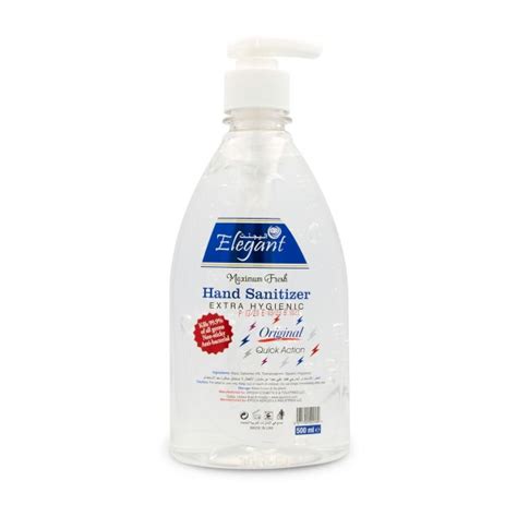 Elegant Hand Sanitizer Extra Hygienic 500ml