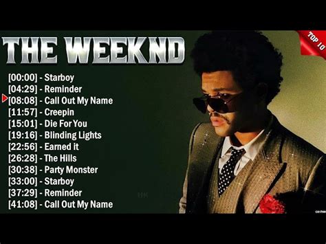 The Weeknd Greatest Hits 2024 Pop Music Mix Top 10 Hits Of All Time