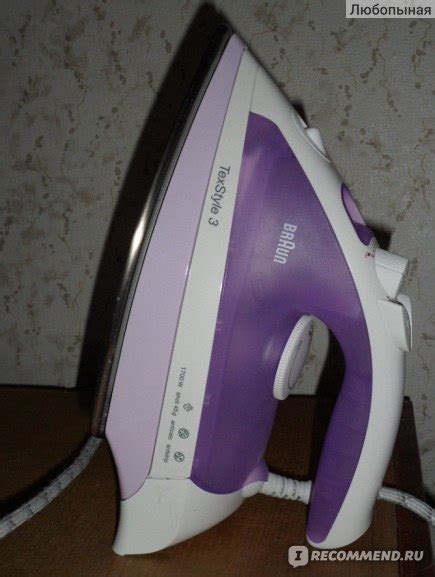 Утюг Braun "TexStyle 3 320" , артикул - 1067912 - «Красивый ...