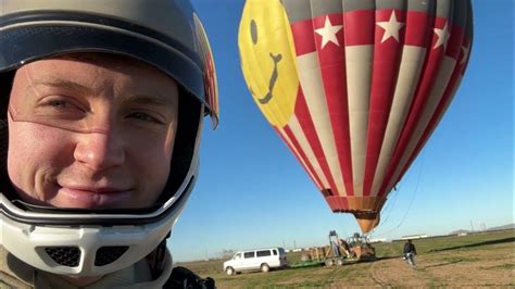 Hot Air Balloon Skydive Youtube