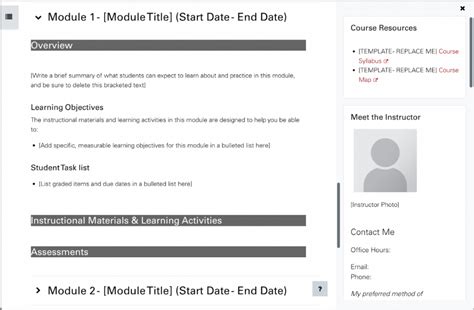 Tips For Organizing Your Moodle Course Teaching Resources