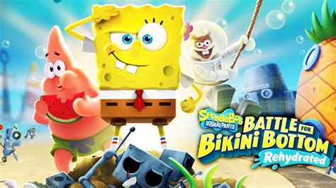 ГУБКА БОБ СПАСАЕТ БИКИНИ БОТТОМ от ЗЛЫХ РОБОТОВ SpongeBob SquarePants Battle for Bikini