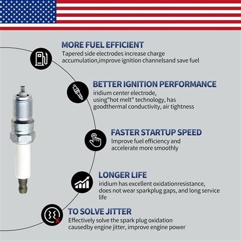 X Ignition Coils Iridium Spark Plugs Set For Toyota Tacoma Runner