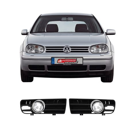 Golf 4 Fog Lights Chrome Ring With Holders Autotech Wholesale