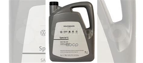 Масло моторное 5W40 special G (бензин) VW 502 купить в Москве GS55502M4 ...