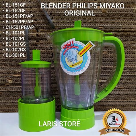 Jual New Gelas Jus Dan Chopper Bumbu Basah Blender Miyako Original