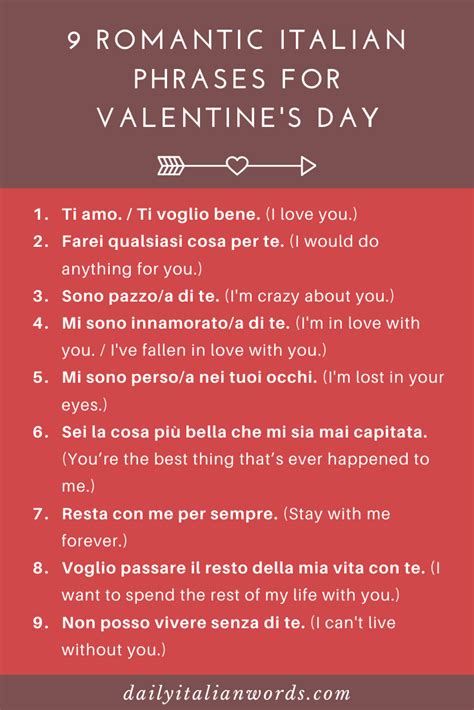 Italian love phrases – Artofit