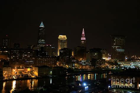 Nightlife in Cleveland Ohio Photograph by Douglas Sacha - Fine Art America