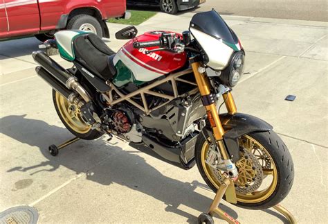 2008 Ducati Monster S4RS Tricolore 100 Iconic Motorbike Auctions