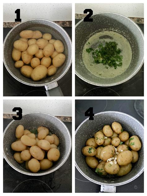 Garlic Butter Baby Potatoes - My Gorgeous Recipes