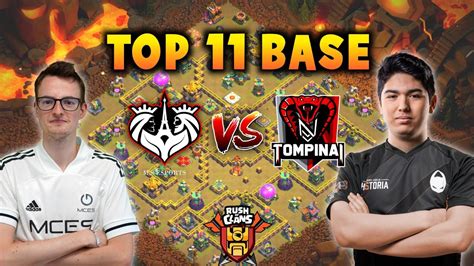 Top 11 TH14 War Base With Link M S Esports Vs VN Tompinai Bases