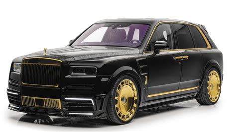 Mansory Makes The Rolls Royce Cullinan Very Golden Or Arabian