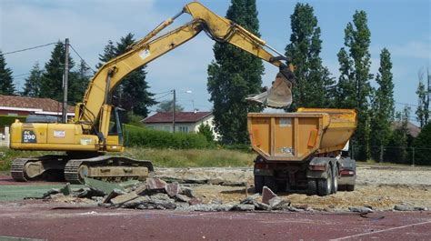 Gr Zieu La Varenne Travaux Nettoyage En Cours Des Anciens Terrains