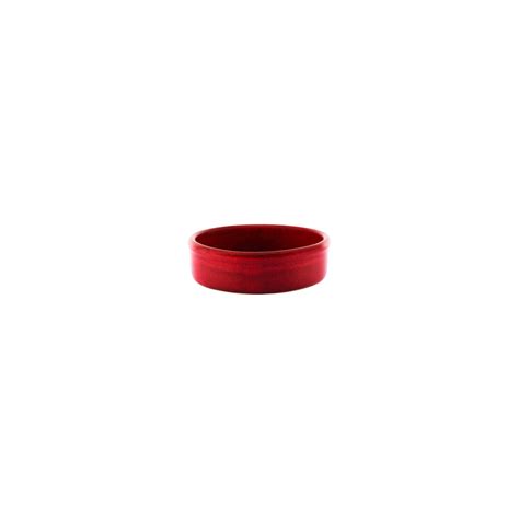 Tablekraft Artistica Reactive Red Round Tapas Dish 105mm Tomkin Australia Hospitality Supplies