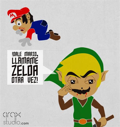 Link vs. Mario by ciraxstudio on DeviantArt