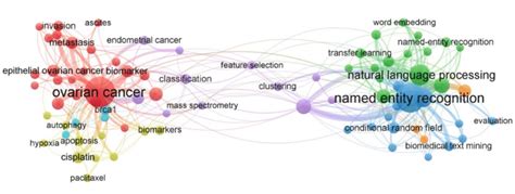 Bibliometric Map Network Visualization For Co Occurrence Of Author