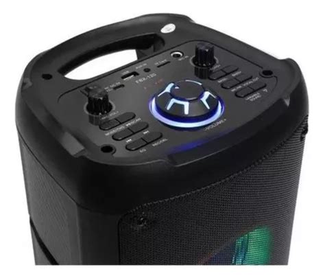 Caixa Som Bluetooth Briwax 300w Mp3 Rgb Sd Fm Microfone MercadoLivre