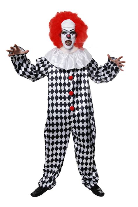 Scary Clown Costume | All Mens Halloween Costumes | Mega Fancy Dress