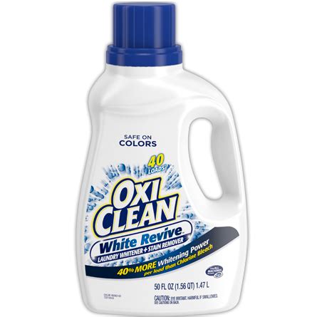 OxiClean™ White Revive™ Laundry Whitener + Stain Remover Liquid Reviews 2021