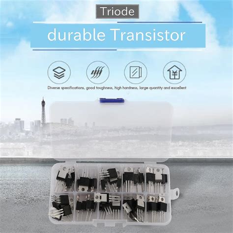 50pcs 10types Irf Series Mosfet Transistors Assortment Kit, Including