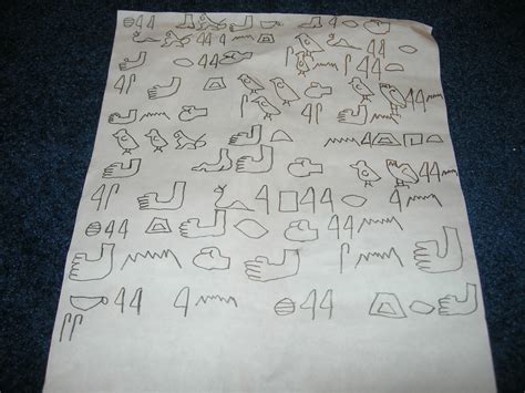 Hieroglyphs « Susan's Homeschool Blog