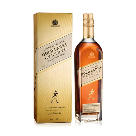 Johnnie Walker Gold Label Reserve 750ml Gbx Elegantly Red