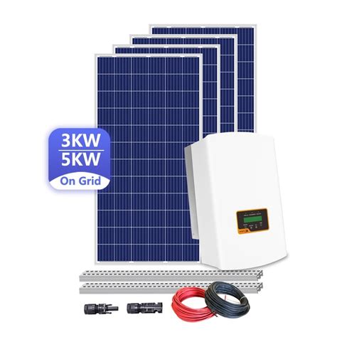 Dah Solar Home 4kw Panneau Solaire 4000w Solar Home Kit Solar Energy