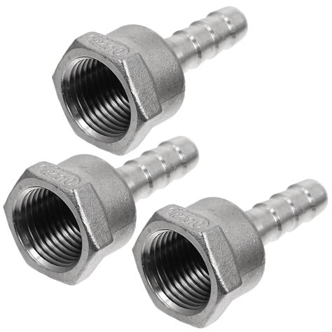 3 Pcs Female Hose Connector Universal Faucet Home Pipe Adapters