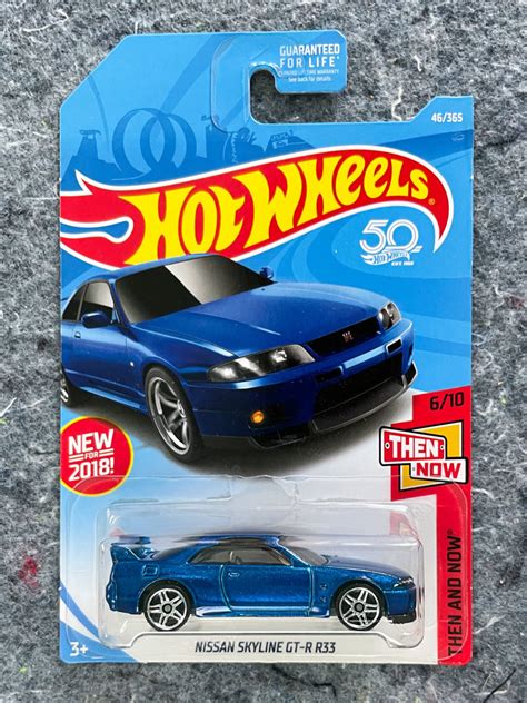 Yahoo オークション Hot Wheels 2018 Nissan Skyline GT R R33 ホッ