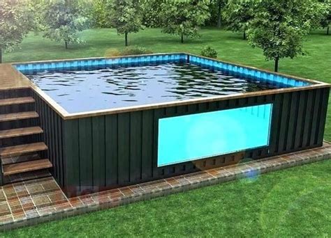 Piscine Container Enterrée